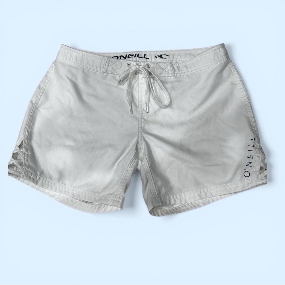 O'Neill Women's White Athletic Swim Shorts